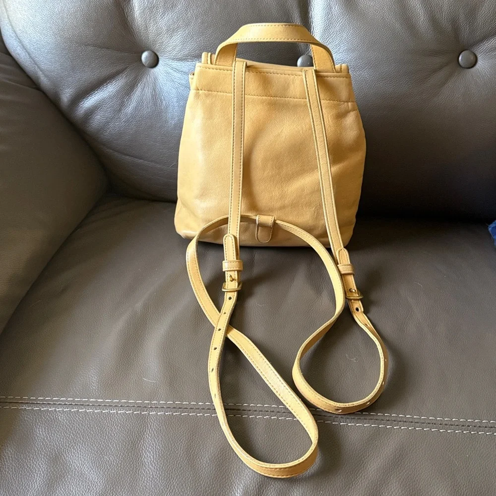 Vintage Coach Chamois Bantam Bag Style # 4152 Backpack Mini Bag - Picture 2 of 15